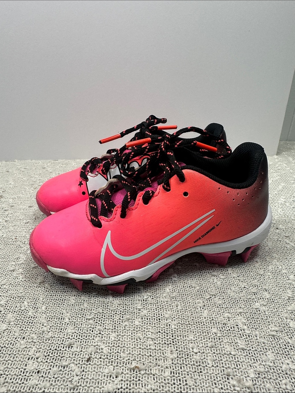 Nike Hyperdiamond 4 Keystone GG Softball Baseball Cleats Shoes Sneakers 12c 12 - Picture 4 of 8